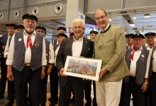 v.L. Lothar Überall, Farhad Vladi, Dr. Hans Fabian Kruse